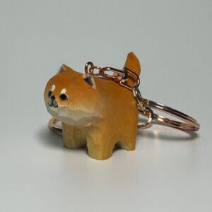 Dog-Sculpture-Keychain